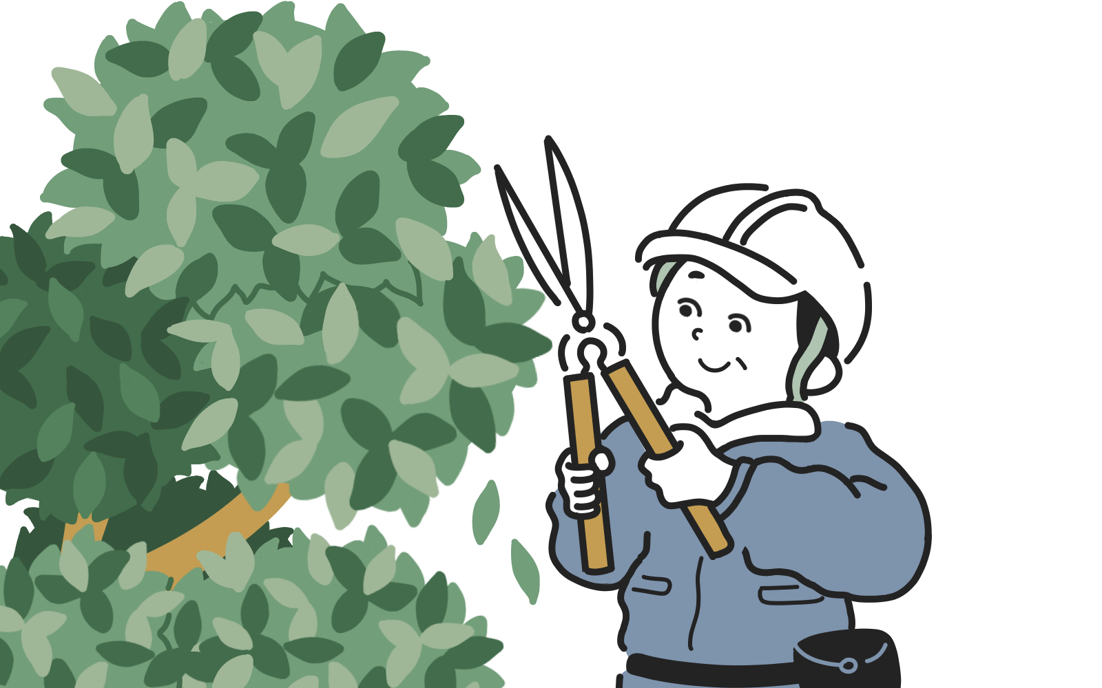 ガーデニングのイラスト