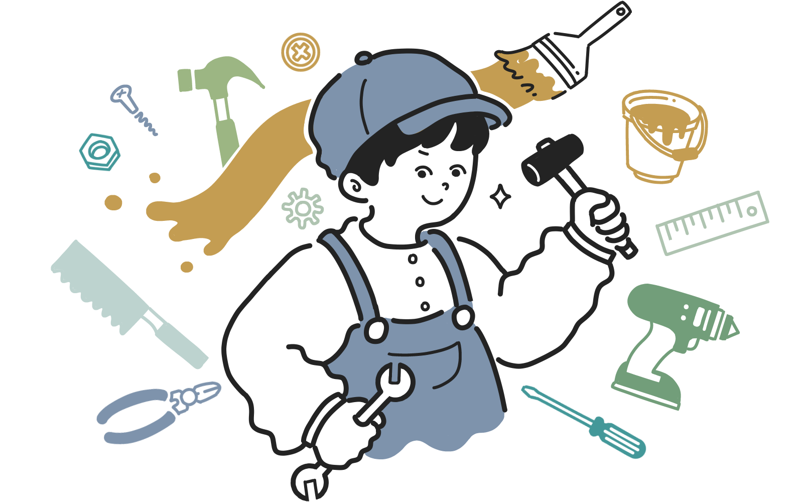 リフォームのイラスト